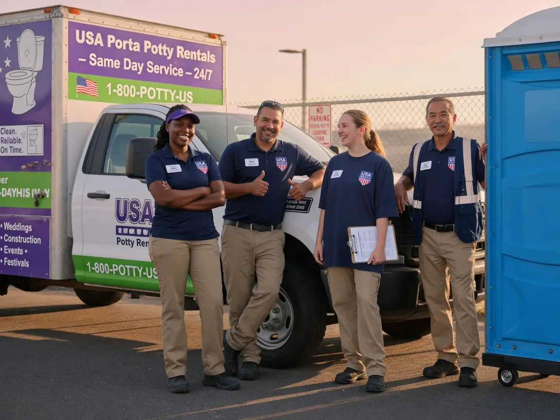 Porta Potty Rental company in Paxton, IL